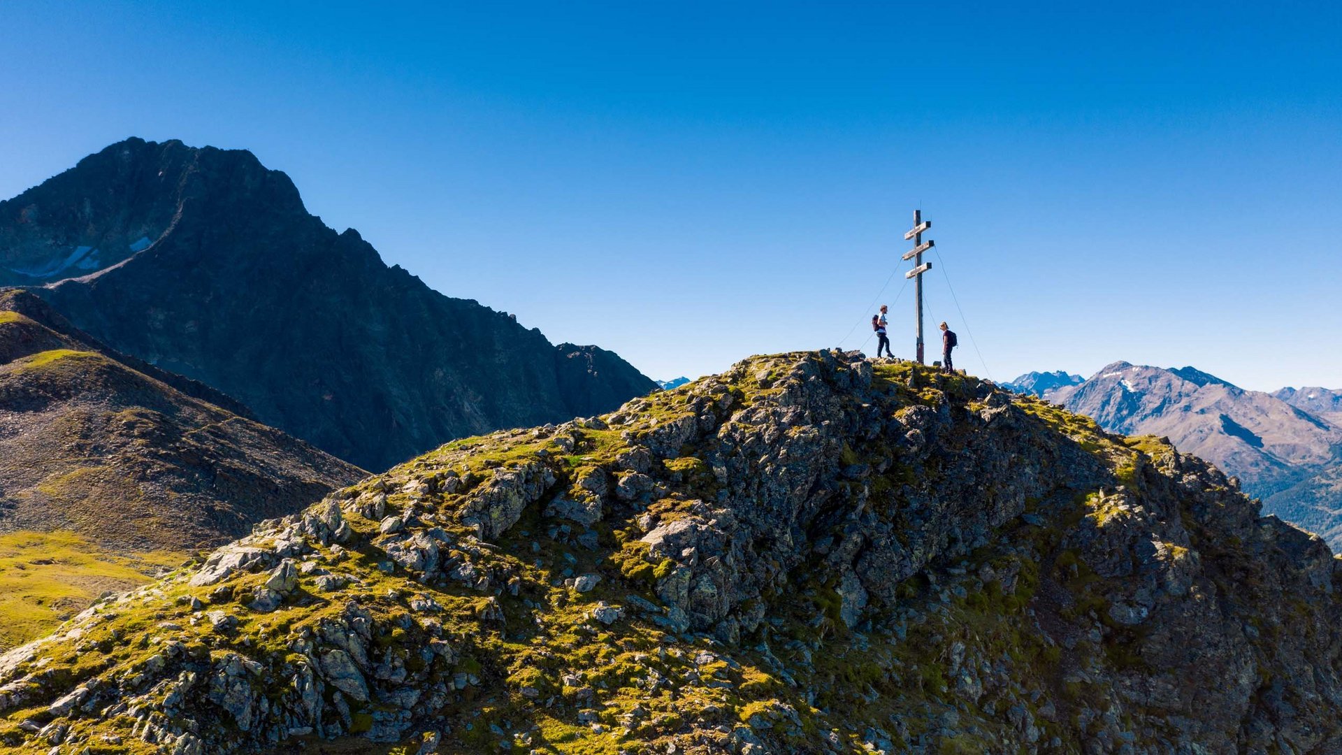 Sonniger Urlaub in Sölden in Österreich